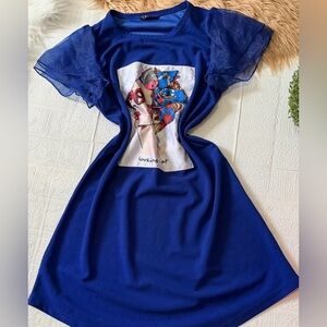 🌸3/$12,Shein blue XL dress, new